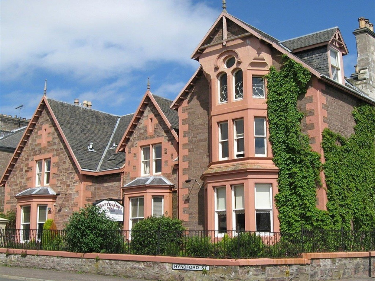 Exterior of The Shaftesbury Hotel Dundee